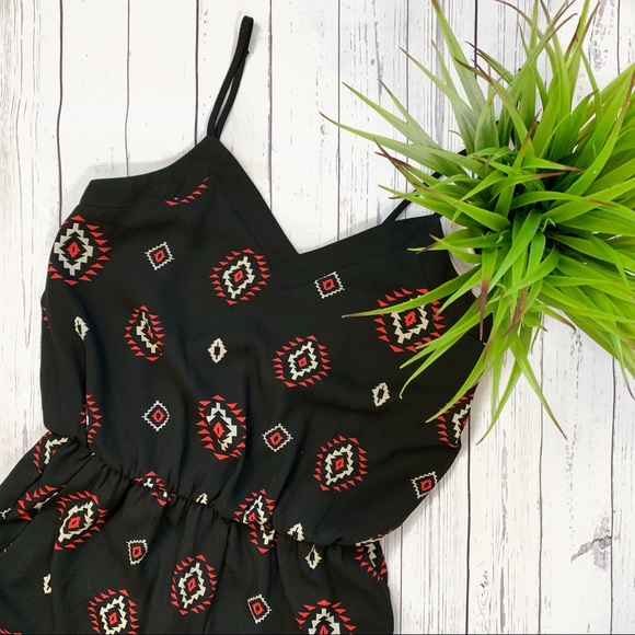 Xhilaration Pants - 🌹Xhilaration (XS) Aztec Print Black Jumpsuits